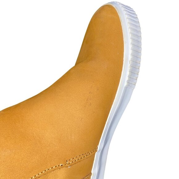 Timberland Women's Skyla Bay nubuck leather Pull on Wheat Boots Style A448T sz 9 - Picture 13 of 13